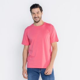 Camiseta Pima Masculina Marc Alain Rouge 18-1755
