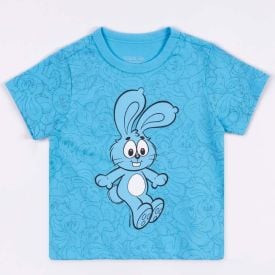 Camiseta Sansão Infantil 1 a 3 Anos Bandup Azul