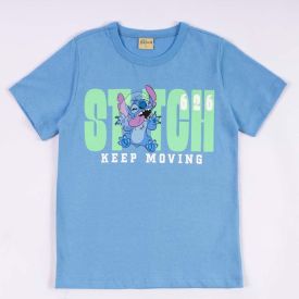 Camiseta Stitch Infantil 4 a 10 Anos Disney