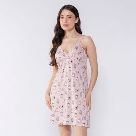 Camisola Feminina De Alça Holla Estampado