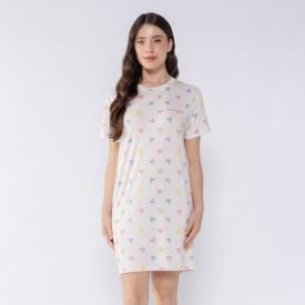 Camisola Feminina De Coração Camila Moretti Off White