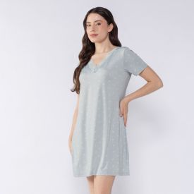 Camisola Feminina Manga Curta Holla Floral