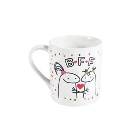 Caneca Bento Bff Lv Porcelanas - 300Ml
