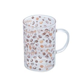 Caneca De Vidro 200Ml Lyor - Café