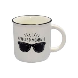 Caneca Cerâmica Decorada 220Ml Clink - Sortido