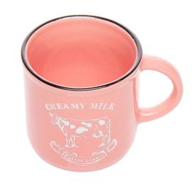 Caneca Creamy Milk 180Ml Lyor - Rosa