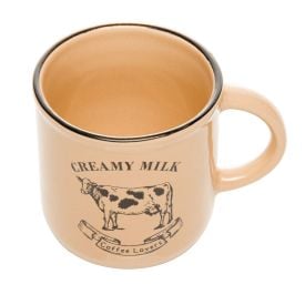 Caneca Creamy Milk 180Ml Lyor - Bege