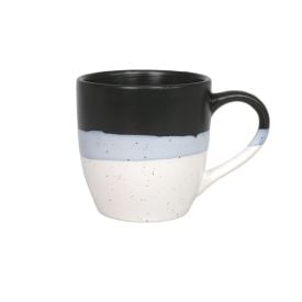 Caneca De Cerâmica Degradê Havan Casa 210Ml - Preto Fosco
