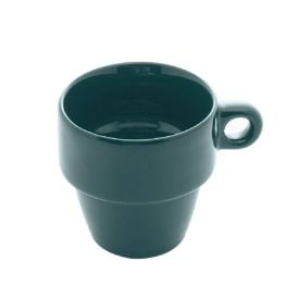 Caneca De Cerâmica Empilhável Lyor 210Ml - Verde