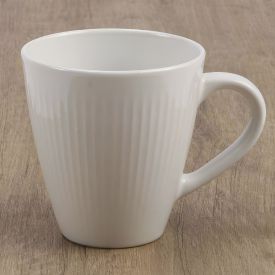 Caneca De Cerâmica Glamour Havan Casa 345Ml - Branco