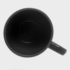 Caneca De Cerâmica Roma Lyor 210Ml - Preto