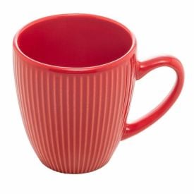 Caneca De Cerâmica Roma Lyor 210Ml - Vermelho