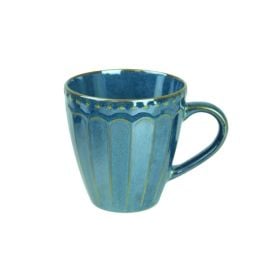 Caneca de Cerâmica Vintage 345Ml Havan Casa - Azul