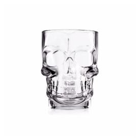 Caneca de Vidro Caveira 510Ml Lyor - Vidro