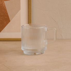 Caneca de Vidro Inga 370 ml - Transparente