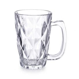 Caneca Diamond 320Ml Vidro Hauskraft - DIAMOND