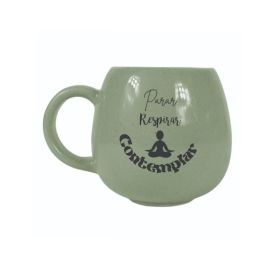 Caneca Moon Sálvia Contemplar Mellie - 300Ml