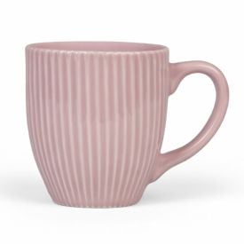 Caneca Porcelana Canelada Elegance Havan Casa 300Ml - Rosa