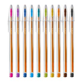 Caneta Esferográfica Cristal 0.8 Bic - 10 Cores