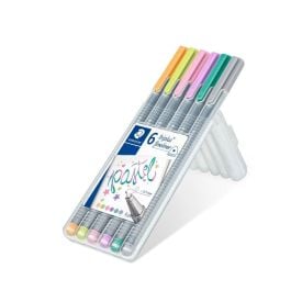 Caneta Fineliner Pastel Staedtler - 6 Unidades