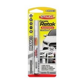 Caneta Retok Automotivo Luxcar Branco