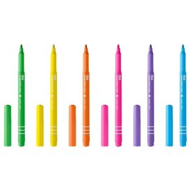 Canetinha Hidrocor Neon Tris - 6 Cores