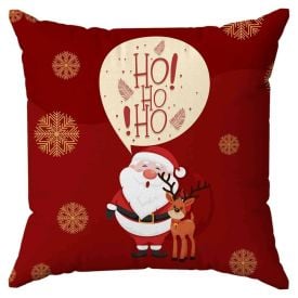 Capa De Almofada Decorativa Veludo 43X43 Cm Natal Havan Casa - Hohoho