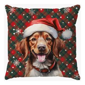Capa De Almofada Decorativa Veludo 43X43 Cm Natal Havan Casa - Cachorro