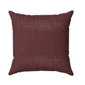 Capa De Almofada Veludo 43X43 Cm Estampada Havan Casa - Textura Rosa 