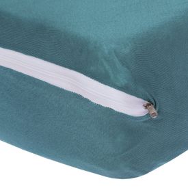 Capa Para Colchão 100% Algodão Com Zíper Queen Solecasa - Verde 2176