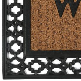 Capacho Capri 45X75 Cm Havan Casa - Welcome