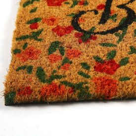 Capacho Fibra de Coco Mumbai Color 33X60cm Havan - Bem Vindos