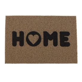 Capacho para Porta de Entrada 40X60 cm Vinil Havan Casa - Home Bege