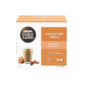 Cápsulas De Nescafé Mochaccino Canela Dolce Gusto 172G - 10 Cápsulas