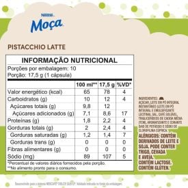 Cápsulas de Nescafé Dolce Gusto Moça Pistacchio Latte Nestlé - 175g