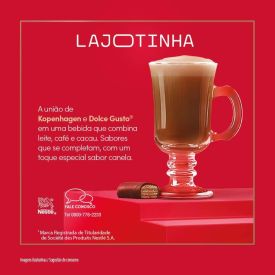 Cápsulas De Nescafé Kopenhagen Lajotinha Dolce Gusto - 10 Cápsulas