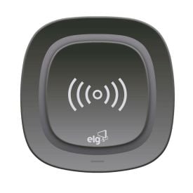 Carregador De Mesa Elg Wireless P/ Dispositivos De Tecnologia Qi - Preto