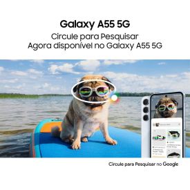 Celular Smartphone Galaxy A55 5G Octacore 8Gb Ram 256Gb - Azul Escuro