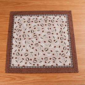 Centro de Mesa 75X75 cm Havan Casa - Grãos