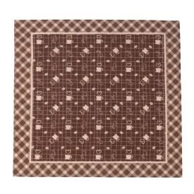 Centro de Mesa 75X75 cm Havan Casa - Café