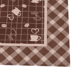 Centro de Mesa 75X75 cm Havan Casa - Café