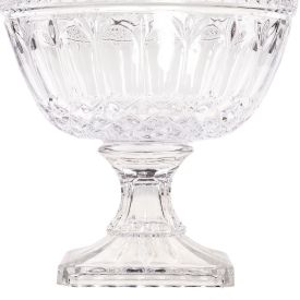 Centro De Mesa Com Pé Brandon Lyor - Cristal