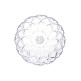 Centro de Mesa com Pé Lyor Deli 32,5Cm - Cristal