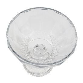 Centro De Mesa Com Pé Splendor L'hermitage 21,5 Cm - Vidro