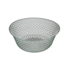 Fruteira de Vidro Escamado Vitazza 30Cm