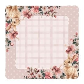 Centro de Mesa Páscoa 70X70 cm Havan Casa - Floral Poa Rosa