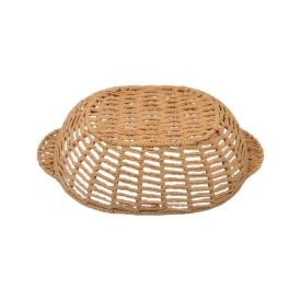 Cesta De Pão Oval Havan Casa 30 Cm - Natural