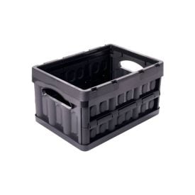 Caixa Organizadora Dobrável Eco Plasútil 12 Litros - Preto