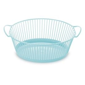 Cesta Oval Fofura 25 Litros Havan Baby - Nevoa