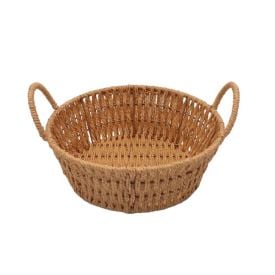 Cesta Redonda Com Alça 26Cm - Havan Casa